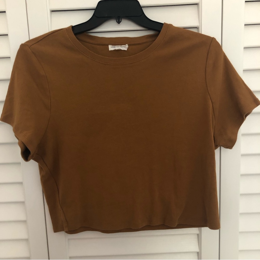 Good American Classic Cotton Tee